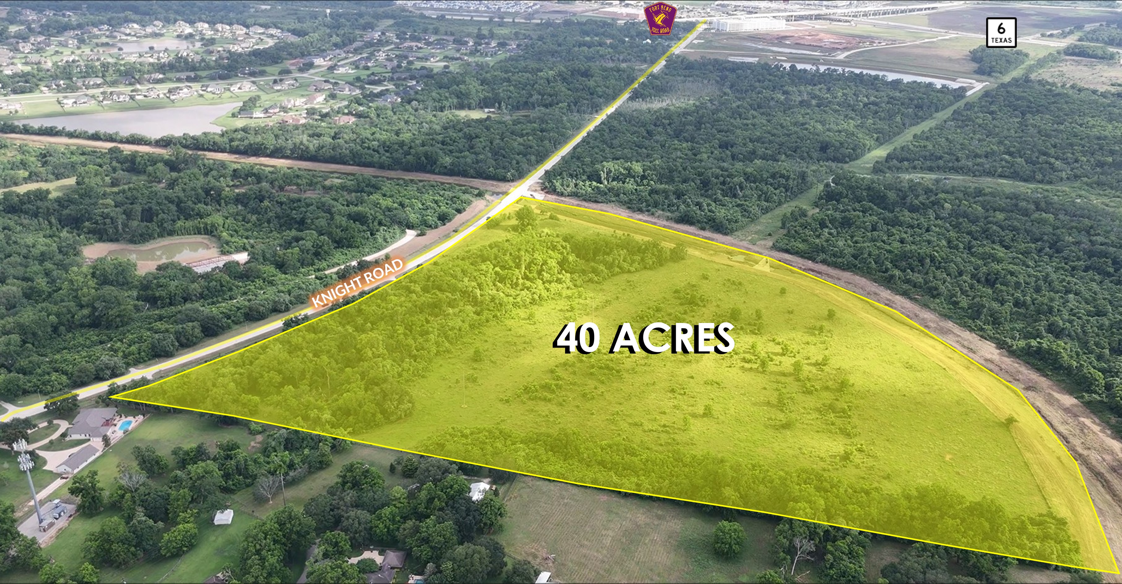 40 Acres on Knight Road, Missouri City, TX 77459